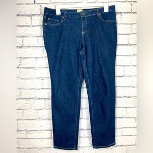 G.H. Bass Dark Wash Stretch Skinny Jeans size 14